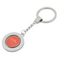 Coin Keychain, impressão Logo Key Ring (GZHY-KA-018)